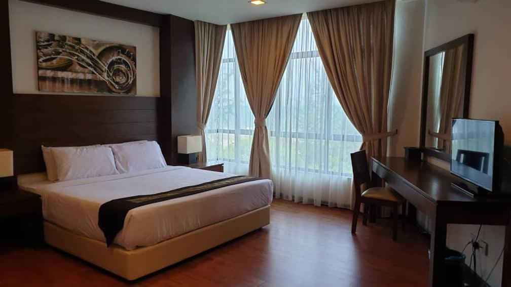 Samsuria Beach Apartment Resort Cherating Dış mekan fotoğraf